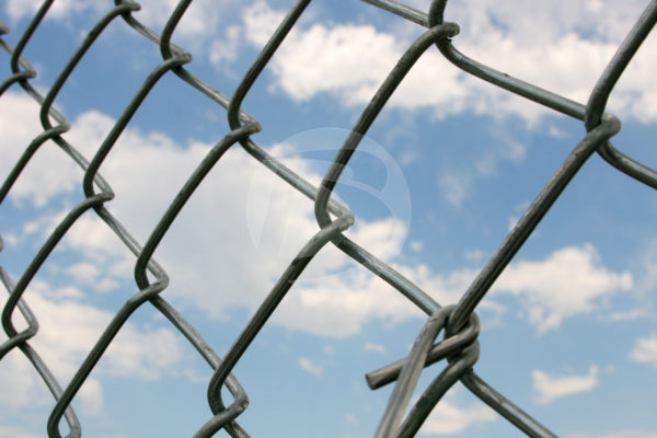 Galvanized chain link