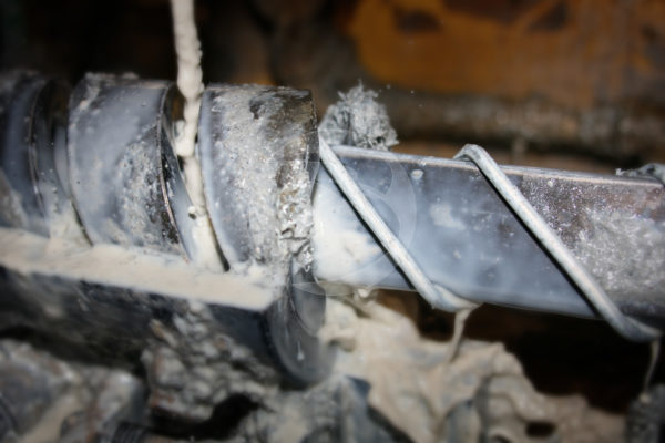 Chain link production machine